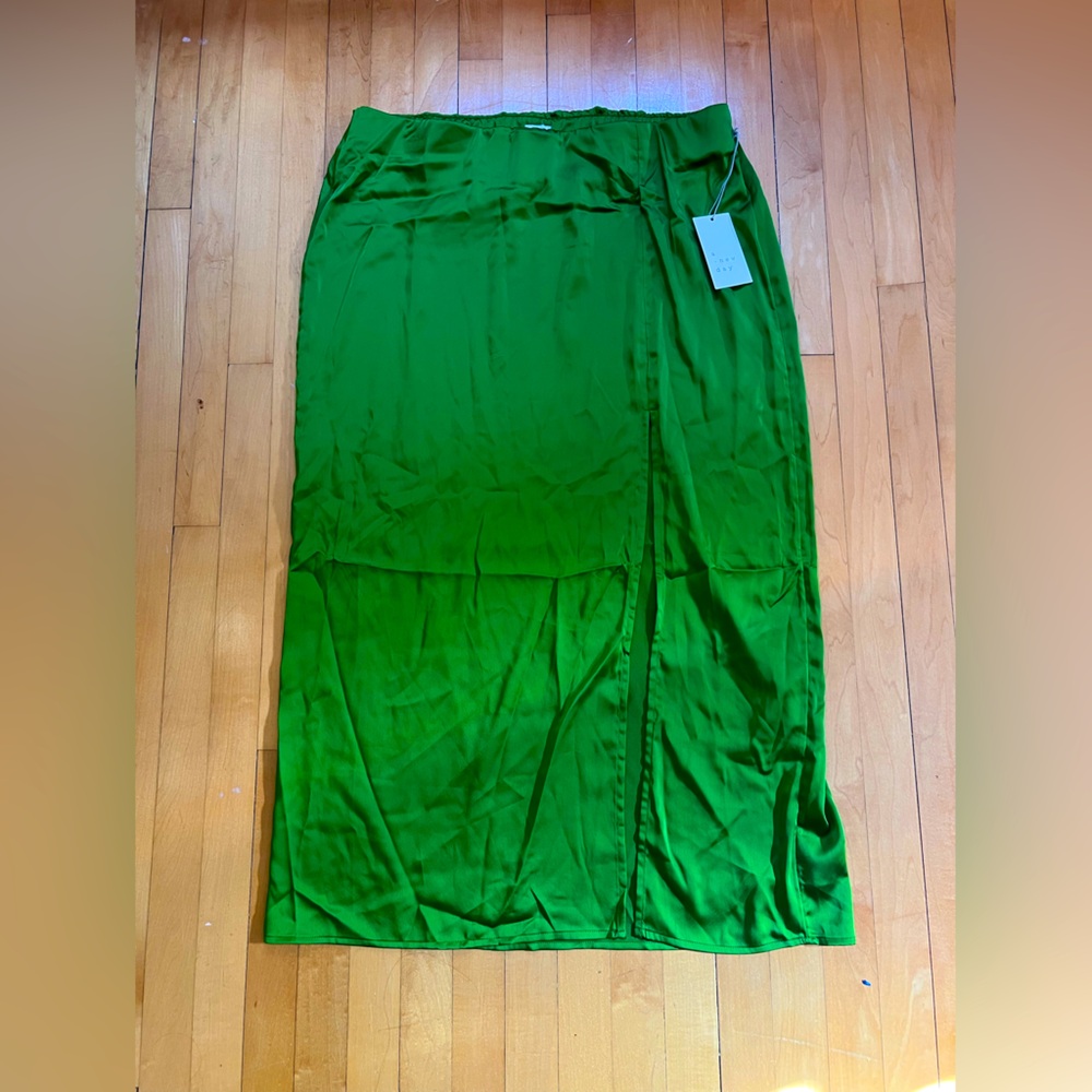Silk slip skirt from Target! Size L